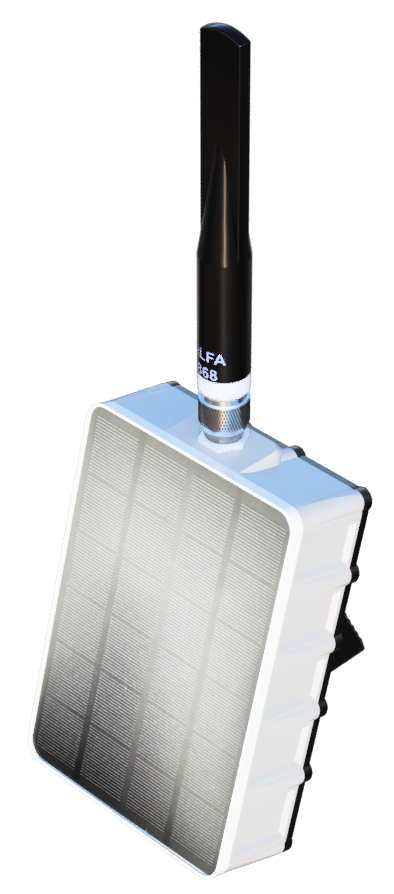 MESH-S autonomous solar mesh node